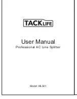 Tack life MLS01 User Manual preview