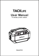 Tack life P30 User Manual preview