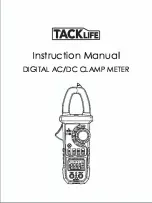 TACKLIFE CM01A Instruction Manual предпросмотр