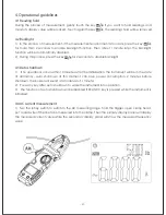 Предварительный просмотр 9 страницы TACKLIFE CM02A User Manual