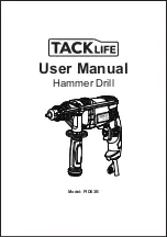 Preview for 1 page of TACKLIFE PID03B User Manual