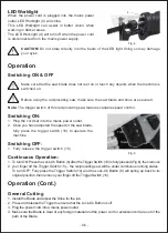 Предварительный просмотр 8 страницы TACKLIFE RPRS01A User Manual