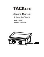 Preview for 1 page of TACKLIFE SRGG21706 User Manual