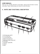 Предварительный просмотр 3 страницы TACKLIFE T6 User Manual