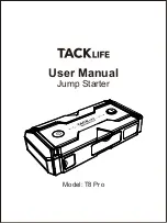 TACKLIFE T8 Pro User Manual preview