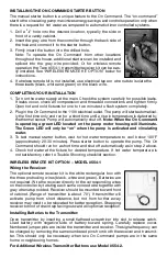 Preview for 4 page of Taco ON COMMAND 006-CT-USK Installation And Operating Instructions Manual