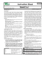 Preview for 1 page of Taco SmartPlug Instant Hot Water Control Instruction Sheet