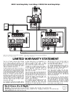 Preview for 2 page of Taco SR501-4 Instruction Sheet