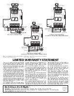 Предварительный просмотр 2 страницы Taco SR501-HC-4 Instruction Sheet