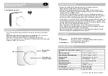 Предварительный просмотр 3 страницы Taconova NOVASTAT RF BASIC User Manual