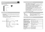 Предварительный просмотр 4 страницы Taconova NOVASTAT RF BASIC User Manual