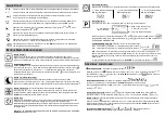 Предварительный просмотр 3 страницы Taconova NOVASTAT RF WEEK Manual