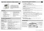 Предварительный просмотр 4 страницы Taconova NOVASTAT RF WEEK Manual