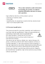 Preview for 5 page of Taconova TACOFLOW2 PURE 15 Installation And Operating Instructions Manual