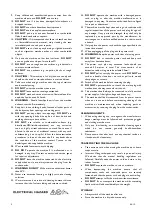 Предварительный просмотр 3 страницы Tacony HM35 Original Instructions Manual