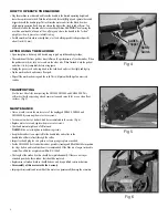 Preview for 4 page of Tacony Power-Flite NM1600 Operator'S Manual & Parts List