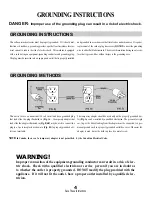 Предварительный просмотр 4 страницы Tacony Powr-Flite 1100 Series Operator'S Manual