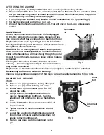 Предварительный просмотр 5 страницы Tacony Powr-Flite 1600 RPM C1600-3 Operator'S Manual