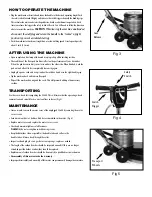 Preview for 4 page of Tacony Powr-Flite C1600 Operator'S Manual