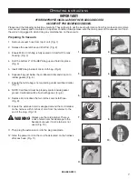 Preview for 7 page of Tacony Powr-Flite Comfort Pro BP6 Series Operator'S Manual & Parts List