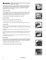 Preview for 8 page of Tacony Powr-Flite Comfort Pro BP6 Series Operator'S Manual & Parts List