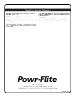 Preview for 16 page of Tacony Powr-Flite Comfort Pro FREEDOM 6 CPF6 Series Operator'S Manual & Parts List