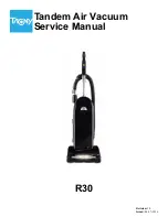 Tacony R30 Service Manual предпросмотр