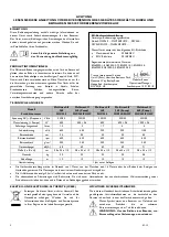 Preview for 6 page of Tacony Truvox Multiwash II Series User Manual