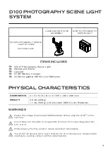 Preview for 3 page of TACSWAN FoxFury D100 Manual