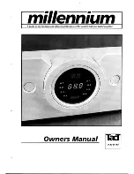 TACT Millennium MKII Owner'S Manual preview