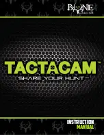 Tactacam Bone Collector Solo Instruction Manual preview