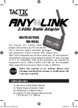 Tactic AnyLink SLT Instruction Manual preview