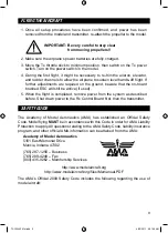 Предварительный просмотр 9 страницы Tactic TTX402 Instruction Manual