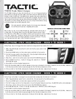 Tactic TTX850 Quick Start Manual preview