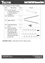 Preview for 2 page of Tactik Lock & Roll Soft Tonneau Installation Instructions Manual