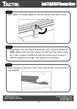 Preview for 7 page of Tactik Lock & Roll Soft Tonneau Installation Instructions Manual