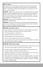 Preview for 6 page of Tactile Medical ENTRE PD08-U User Manual