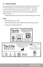 Preview for 37 page of Tactile Medical ENTRE PD08-U User Manual