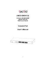 tactio INEO-GW24 G2 User Manual предпросмотр