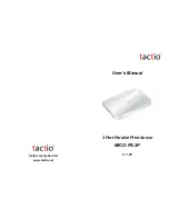 Preview for 1 page of tactio MICO-PS-3P User Manual