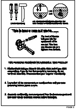 Preview for 2 page of TAD BR 990015 Assembly Instructions Manual