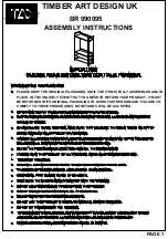 Preview for 1 page of TAD BR 990095 Assembly Instructions Manual