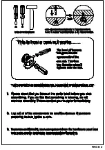 Предварительный просмотр 2 страницы TAD BR 990142 Assembly Instructions Manual