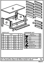 Preview for 3 page of TAD CF 920027 Assembly Instructions Manual