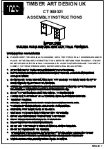 TAD CT 980021 Assembly Instructions Manual preview