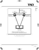 Preview for 11 page of TAD Reference One Owner'S Manual