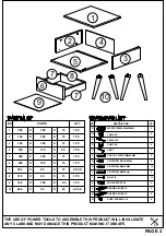 Предварительный просмотр 3 страницы TAD S 1006 Assembly Instructions Manual