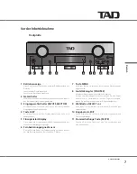 Preview for 45 page of TAD TAD-C2000 Owner'S Manual