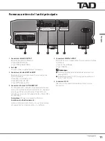 Preview for 33 page of TAD TAD-D1000TX Owner'S Manual