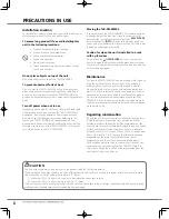 Preview for 6 page of TAD TAD-D1DDOMK2 Owner'S Manual